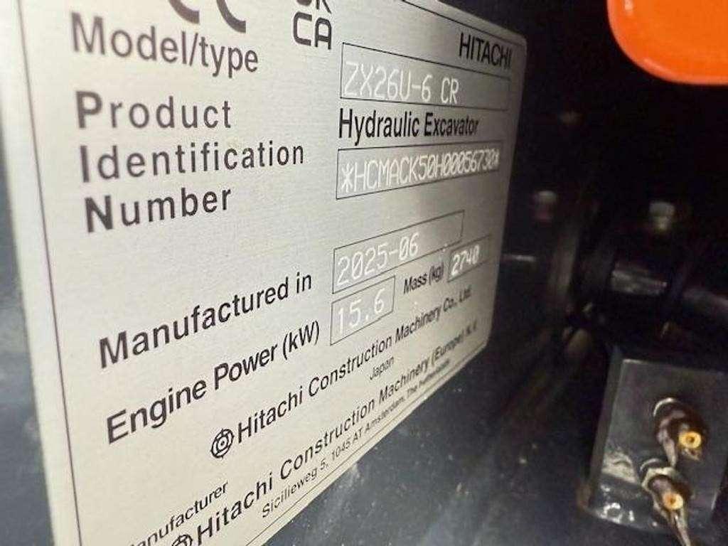 Hitachi ZX26 U-6 Foto 8