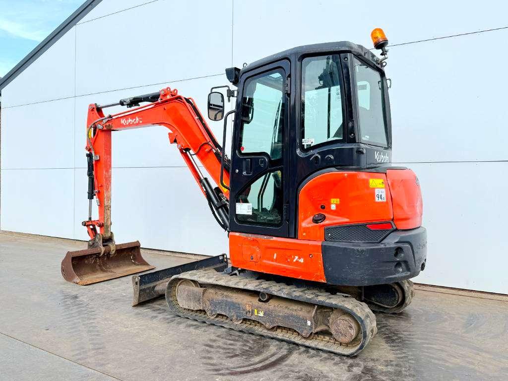 Kubota KX037-4 - Hammer Lines / Quick Coupler Foto 3
