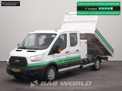 Ford Transit 130pk Dubbel Cabine Kipper Trekhaak Airco Cruise Euro6 Tipper Benne Kieper Airco Trekhaak C vendida por BAS World B.V.