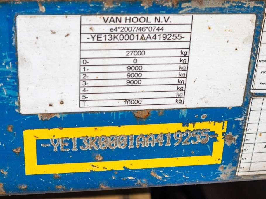 Van Hool CONTAINER AANHANGER Foto 10