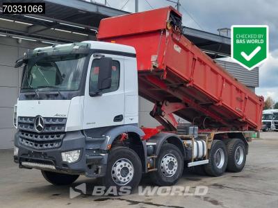 Mercedes-Benz Arocs 3243 8X4 14m3 2-way tipper Steelsuspension Big-Axle Automatic Euro 6 vendida por BAS World B.V.