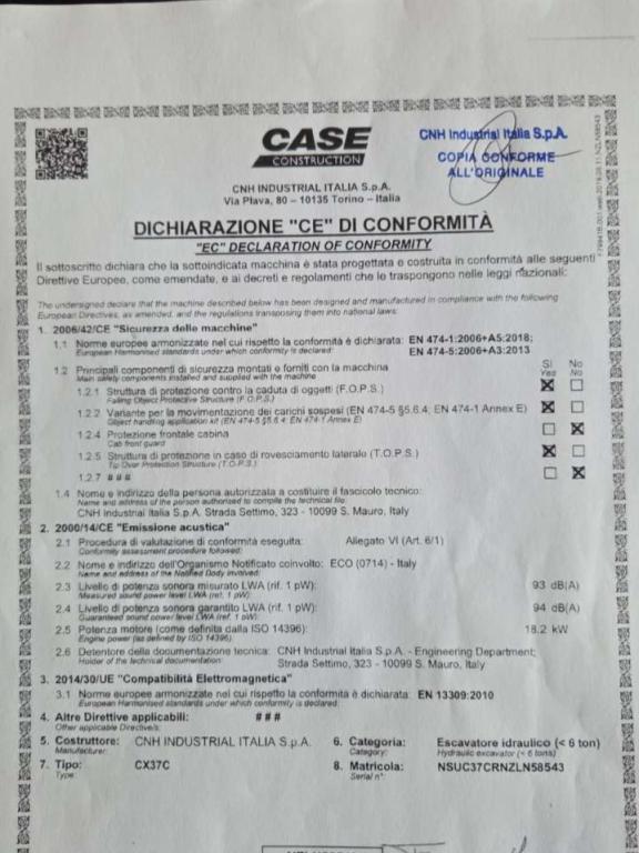 Case CX37C Foto 7