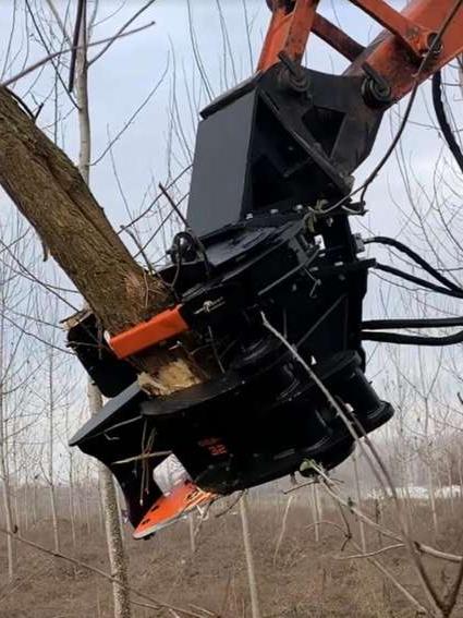 EMM Cesoia forestale per escavatore 30 / 60 q.li Foto 3
