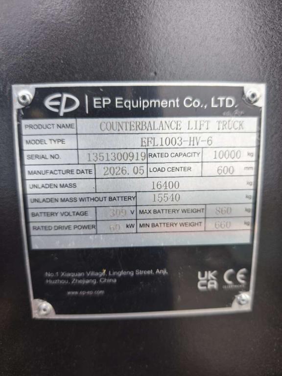 EP Equipment EFL1003-HV-6 Foto 6