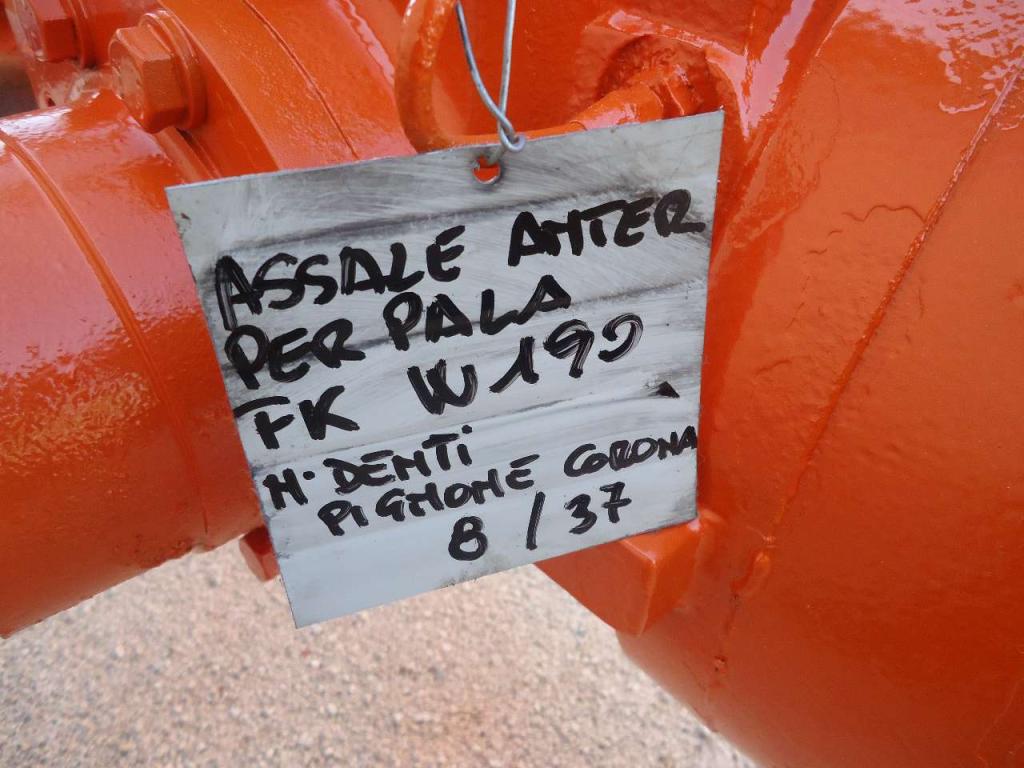 Eje delantero para Fiat Kobelco W190 - N. DENTI PIGNONE 8 - N. DENTI CORONA 37 Foto 14