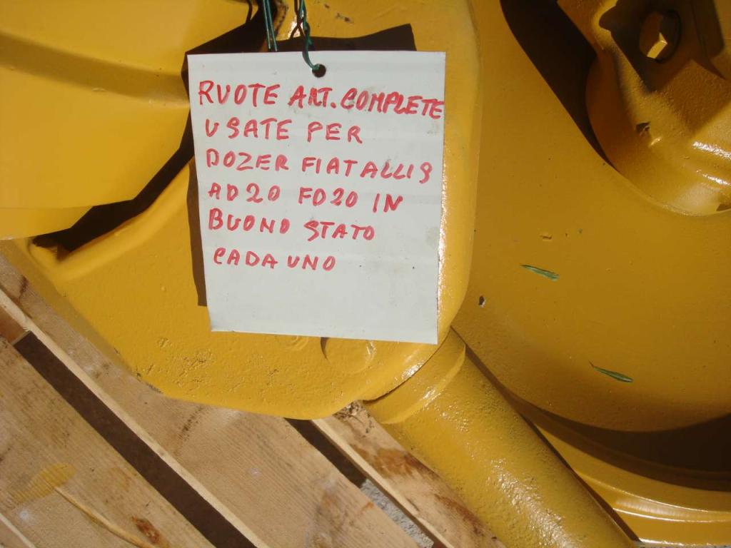 Rueda guía para Fiat Allis AD20 Foto 3
