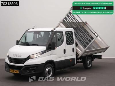 Iveco Daily 35S16 Automaat Driezijdige Kipper Dubbel Cabine 3,5t Trekhaak 160PK Airco Camera Euro6 Tipper vendida por BAS World B.V.
