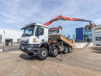 Mercedes-Benz ACROCS 3243 BB+BIBENNE+ BAE HYDR+FASSI 16T/m+2EXT vendida por Braem NV