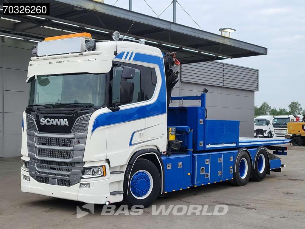 Scania R580 R 6X2 Abschleppwagen Palfinger PK33002 EH Crane Winch Recovery vehicle Foto 12