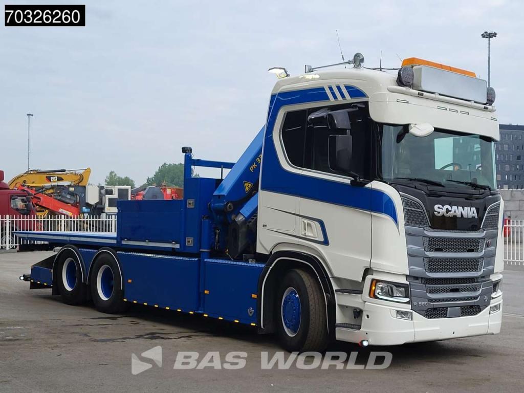 Scania R580 R 6X2 Abschleppwagen Palfinger PK33002 EH Crane Winch Recovery vehicle Foto 17