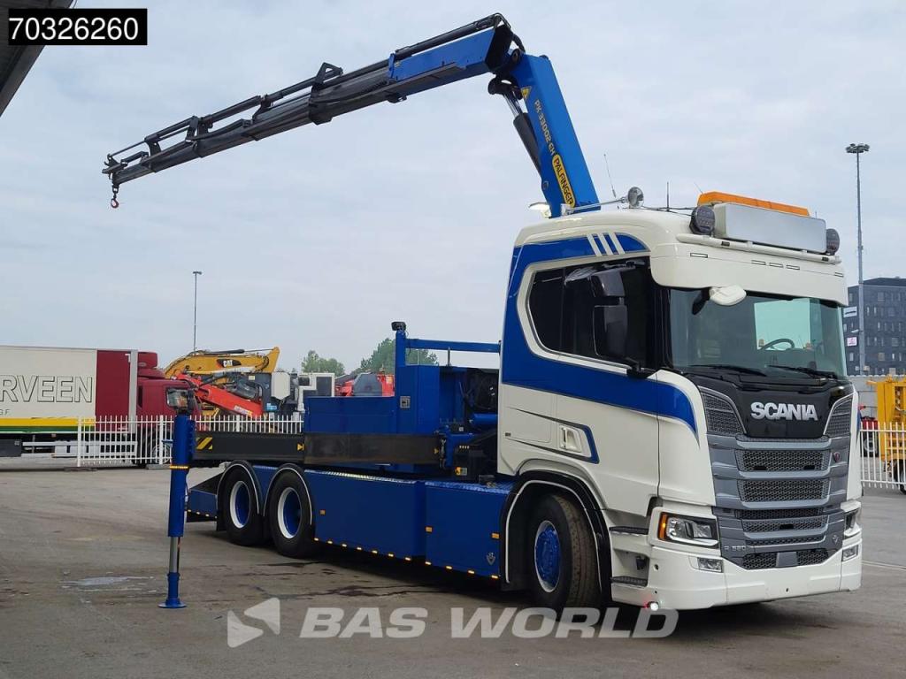 Scania R580 R 6X2 Abschleppwagen Palfinger PK33002 EH Crane Winch Recovery vehicle Foto 5