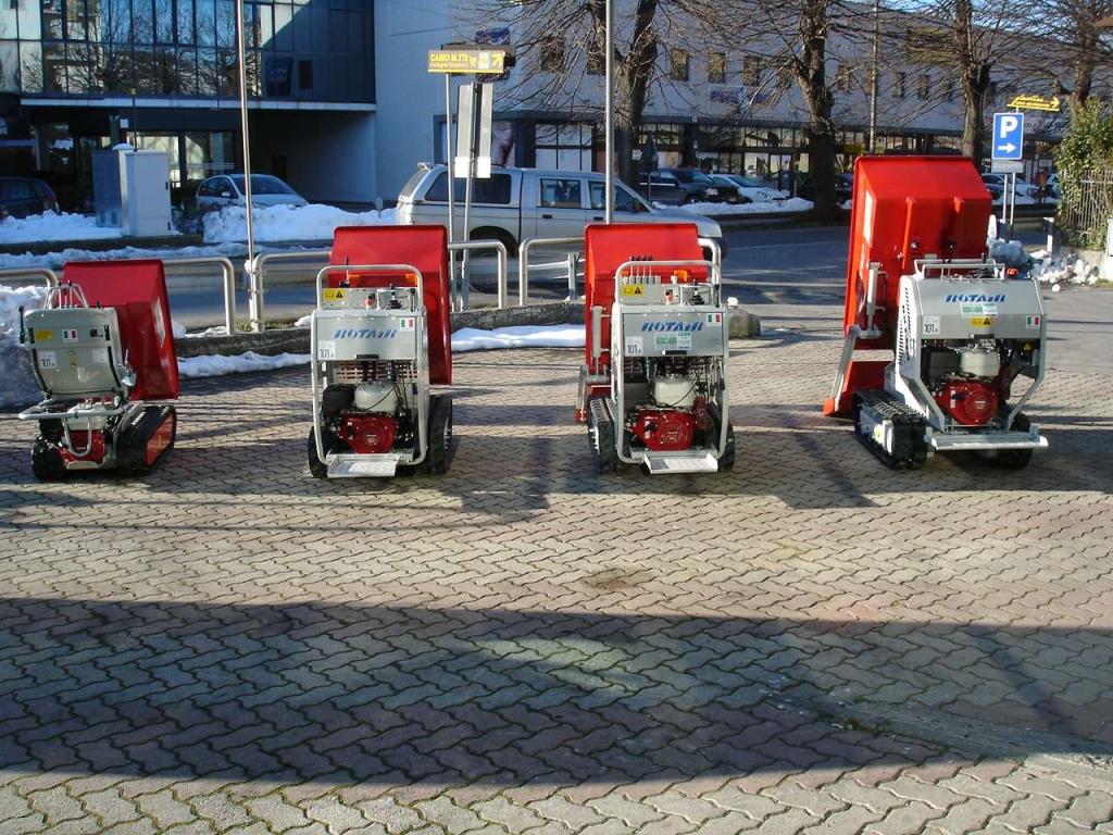 Rotair RAMPICAR R100 HONDA DUMPER AUTOCARICANTE Foto 29