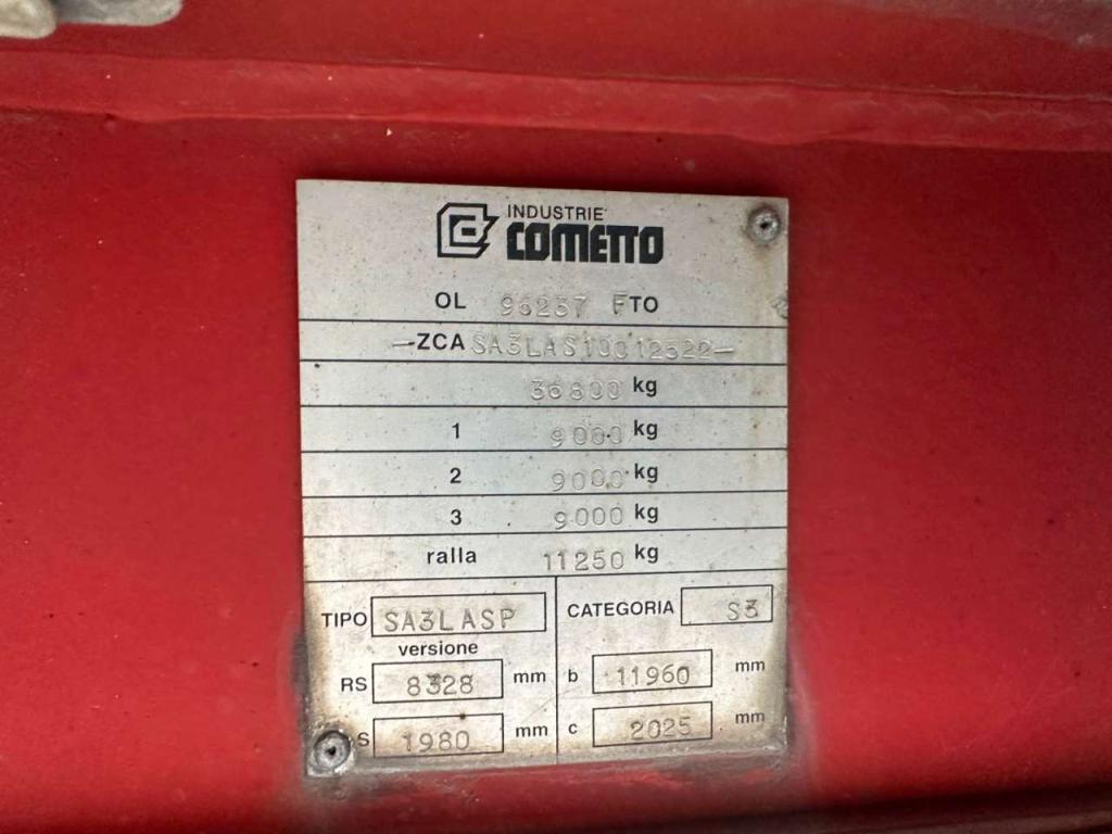 Cometto Semirremolque plataforma Foto 11