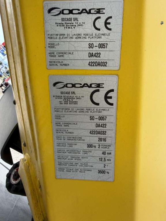 Socage DA422 Foto 11
