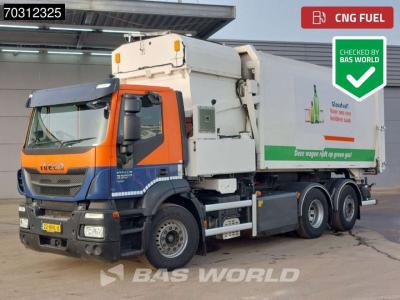 Iveco Stralis 330 Stralis 6X2 CNG ENGINE RHD NL-Truck  ASF Seitenlader Euro 6 vendida por BAS World B.V.