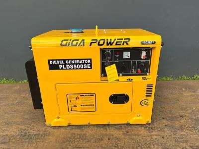 Giga Power PLD8500SE 8 kVA silent generator vendida por Big Machinery