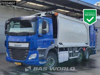Daf CF 290 6X2 NL-Truck Geesink GPM III V 22H25 Steering axle Automatic EUro 6 vendida por BAS World B.V.