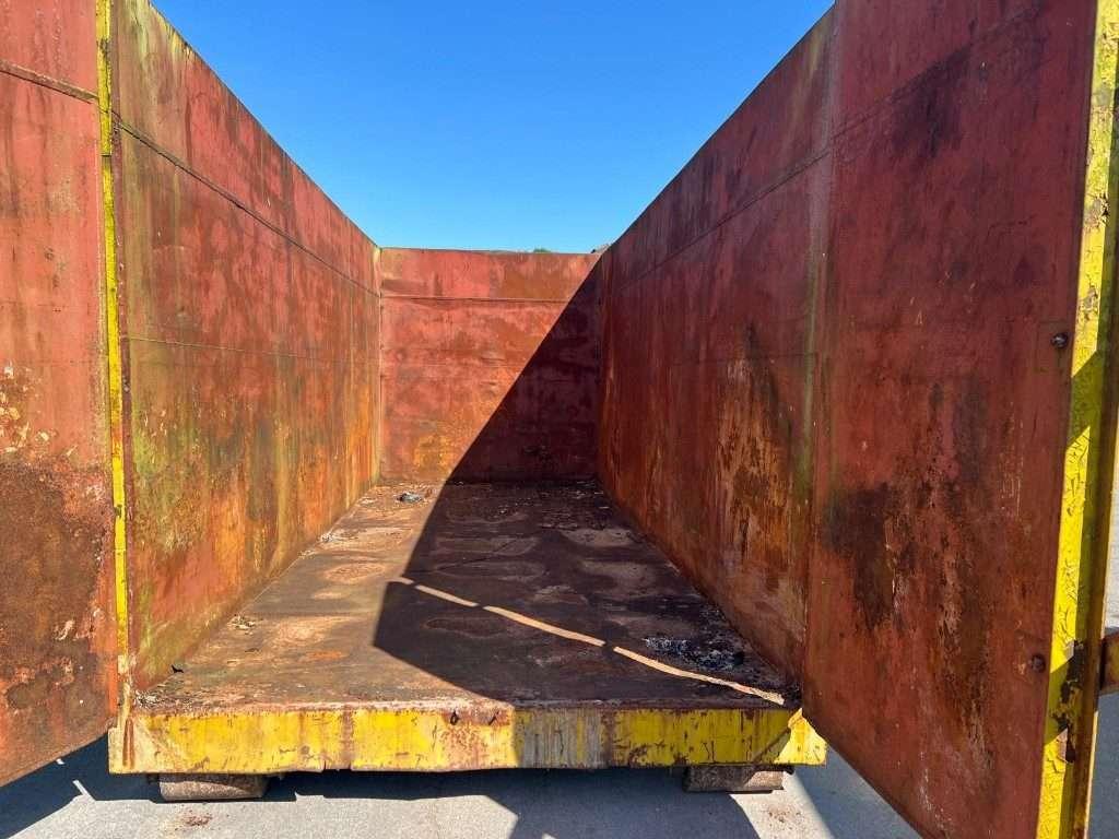 CONTAINER SCARRABILE USATO A CIELO APERTO Foto 5