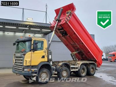 Scania G420 G 8X6 8x6 18m3 KH tipper Steel Suspension Big-Axle Euro 4 vendida por BAS World B.V.