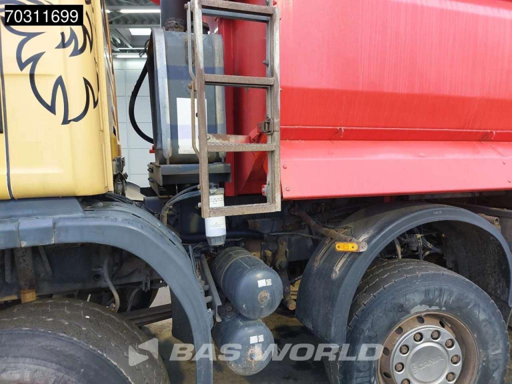 Scania G420 G 8X6 8x6 18m3 KH tipper Steel Suspension Big-Axle Euro 4 Foto 17