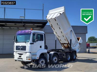 Man TGA 35.430 8X4 14m3 tipper Big-Axle Retarder Euro 3 vendida por BAS World B.V.