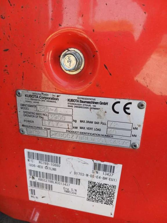 Kubota U36-4 Foto 7