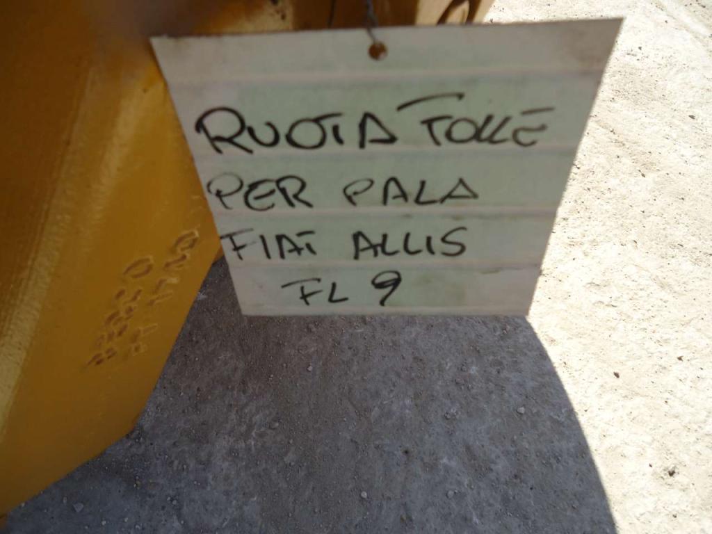 Rueda guía para Fiat Allis FL9 Foto 4