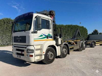 Man TGA 35.440 USATO SCARRABILE CON GRU E POLIPO vendida por Aurora Srl