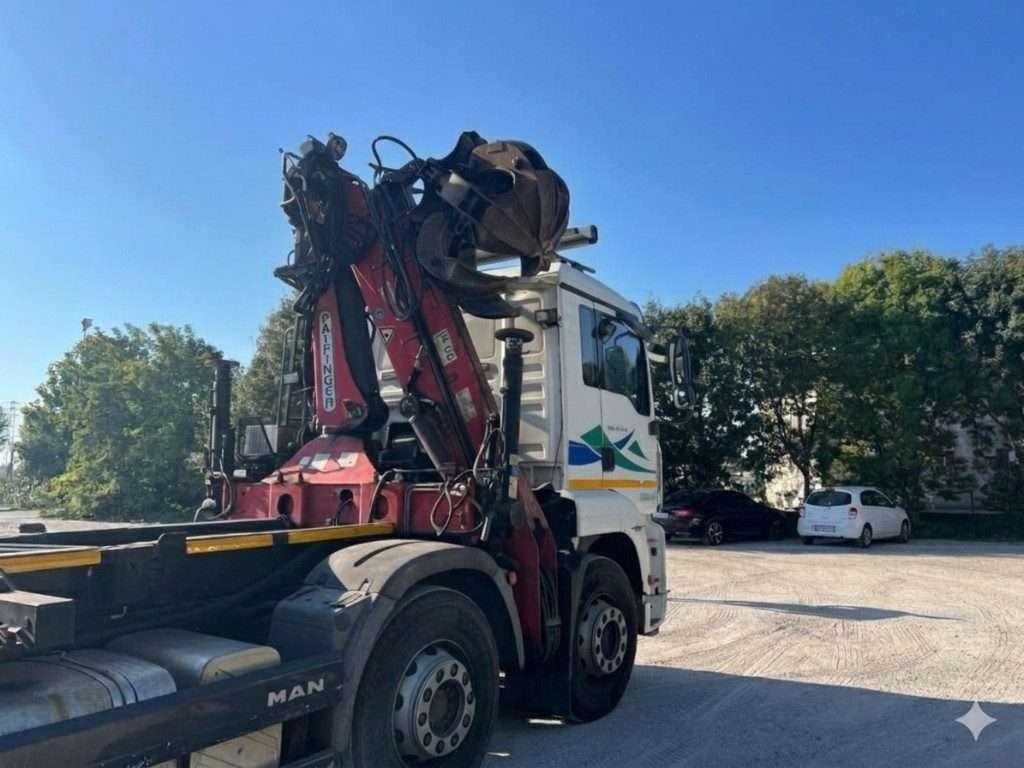 Man TGA 35.440 USATO SCARRABILE CON GRU E POLIPO Foto 9