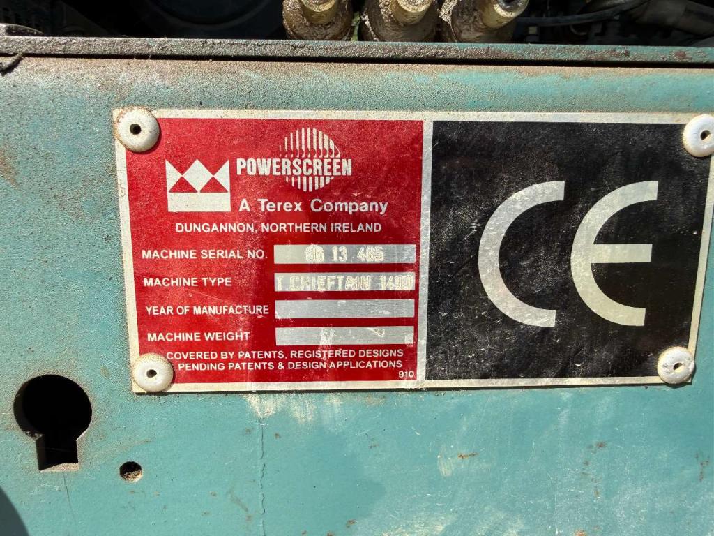 Powerscreen Turbo Chieftain 1400 Track Foto 6