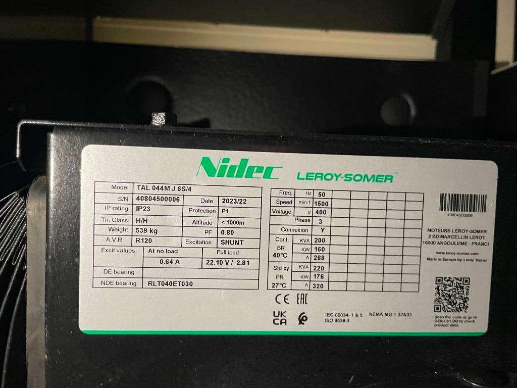 Perkins 1106A-70TA - 220 kVA Generator - DPX-20012 Foto 15