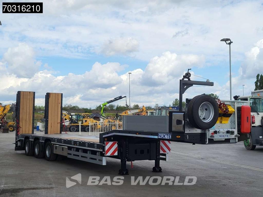 Nükte Trailer NKTL3 NEW Lift + Steering Axle Ramps Foto 5
