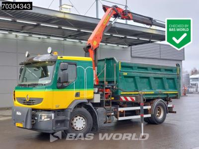 Renault D 280 D 4X2 Palfinger 12t/m Crane Tipper Automatic Euro 5 vendida por BAS World B.V.