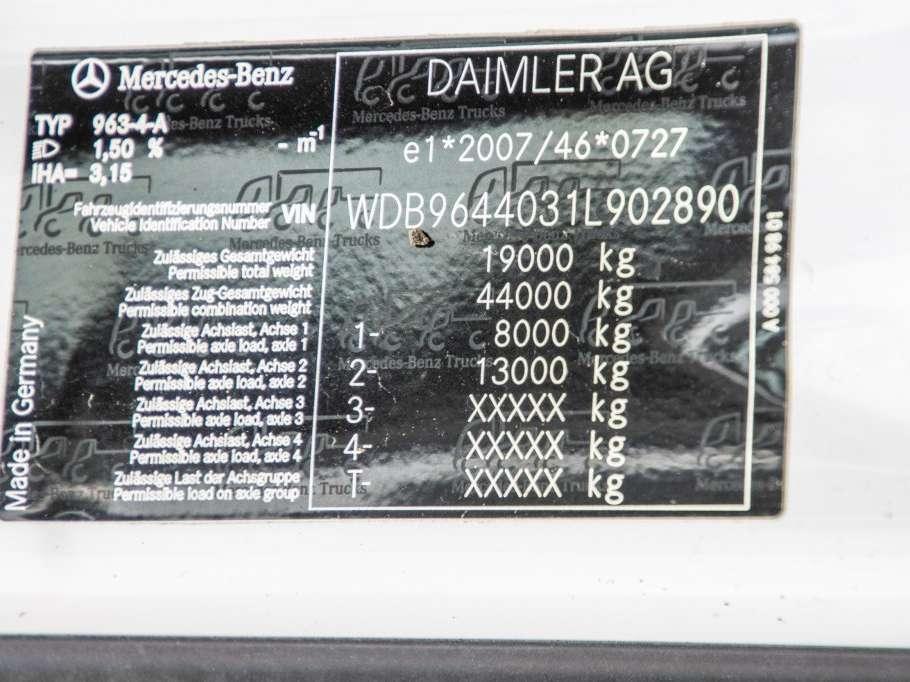 Mercedes-Benz AROCS (no Actros) 1845LS+E6+HYDRAULIQUE Foto 9
