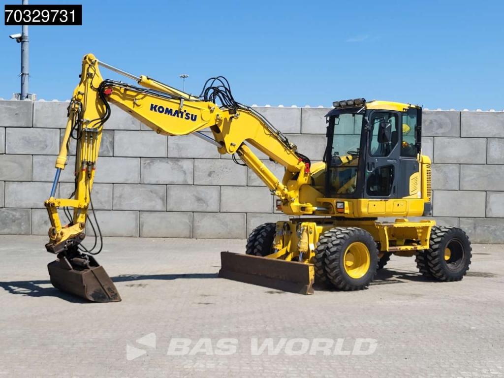 Komatsu PW118 MR-8 3 Buckets + Hammer Foto 2