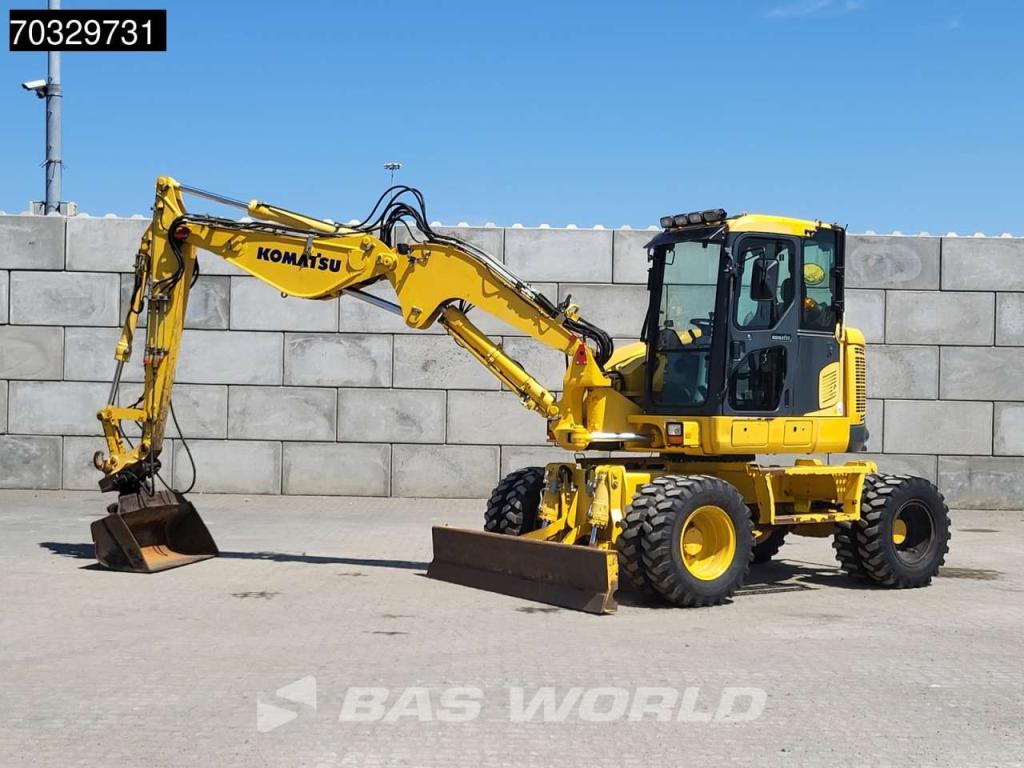 Komatsu PW118 MR-8 3 Buckets + Hammer Foto 3