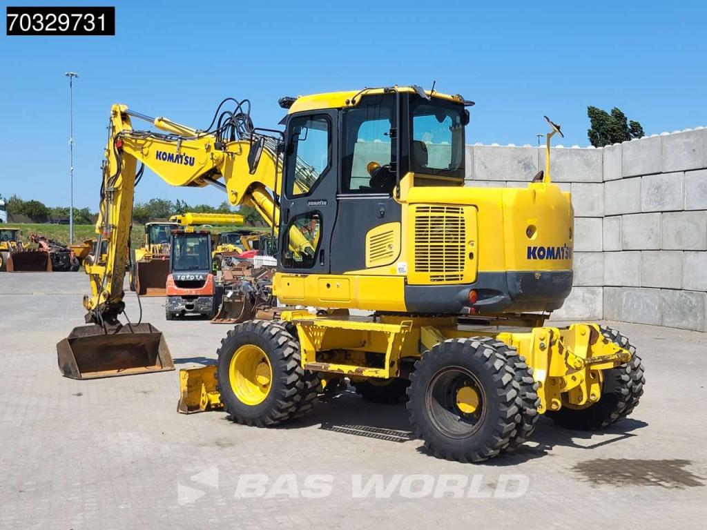 Komatsu PW118 MR-8 3 Buckets + Hammer Foto 5