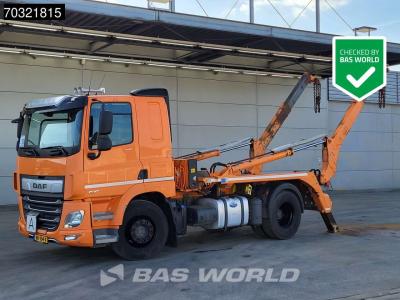 Daf CF 340 4X2 NL-Truck Meiller AK12MTG skiploader Automatic Euro 6 vendida por BAS World B.V.
