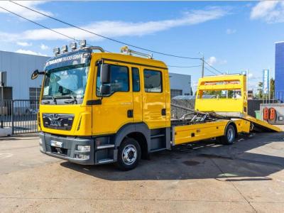 Man TGL 12.250+OMARZ 4T+PANIER AR 3.5T vendida por Braem NV