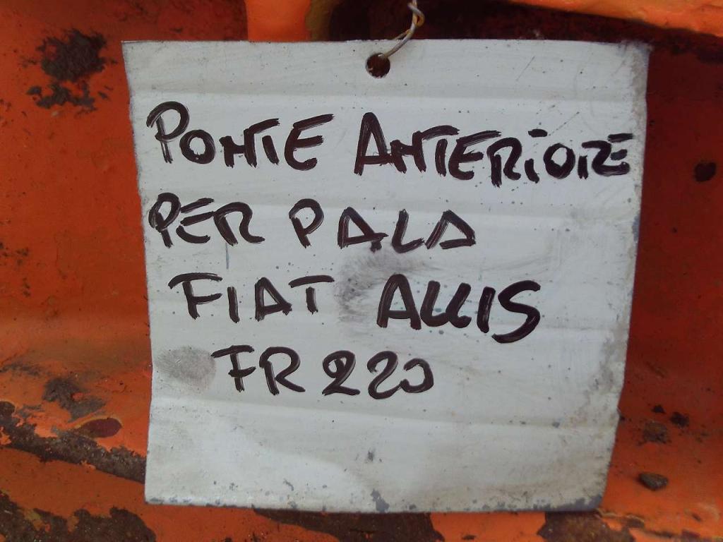 Eje delantero para Fiat Allis FR220 Foto 6