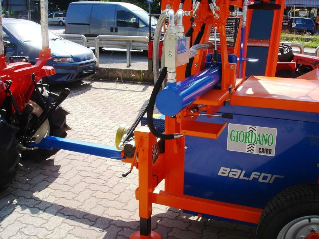 Balfor SS 800 SEGA A NASTRO PROFESSIONALE COMBINATA CON CARRELLO A RULLI PER TRONCHI Foto 13