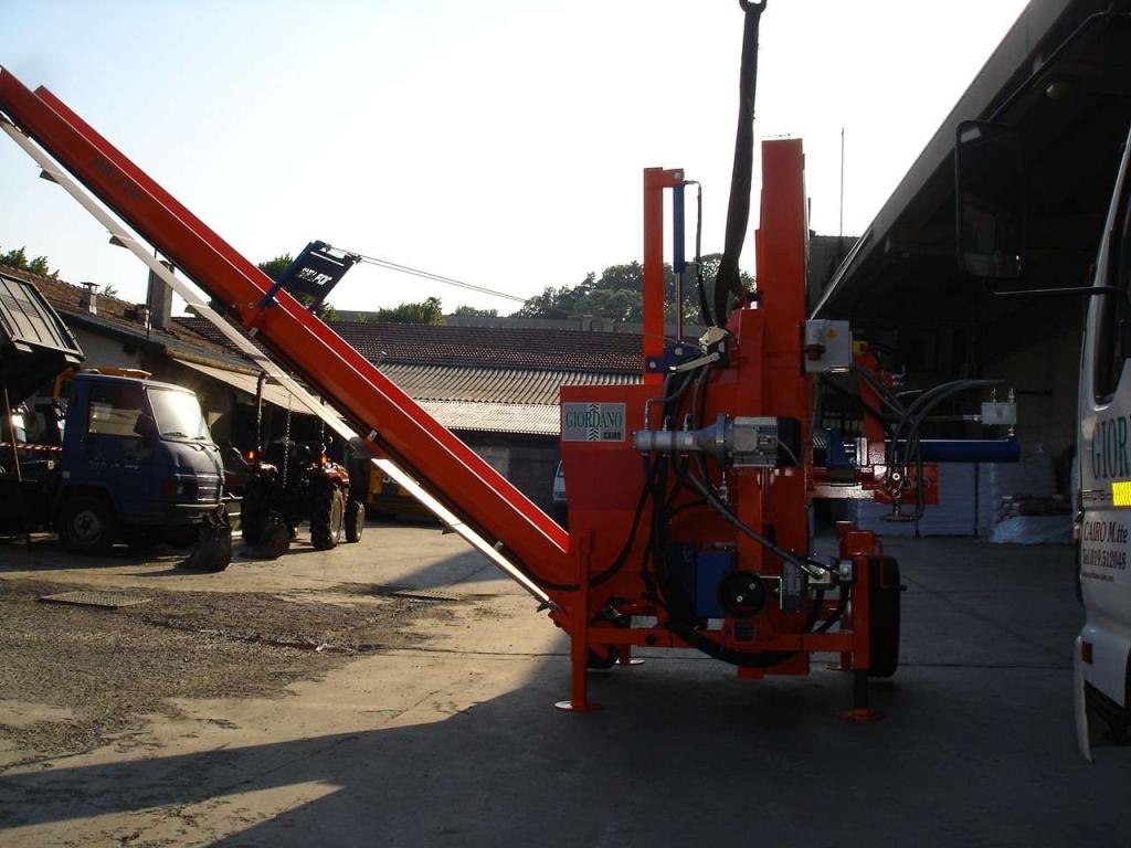 Balfor SS 800 SEGA A NASTRO PROFESSIONALE COMBINATA CON CARRELLO A RULLI PER TRONCHI Foto 18