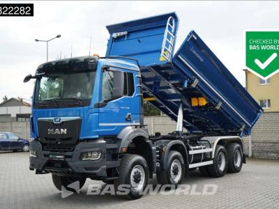 Man TGS 41.480 8X6 NEW! 8x6  2-way KH-Kipper Steel suspension Big-Axle Euro 6 vendida por BAS World B.V.