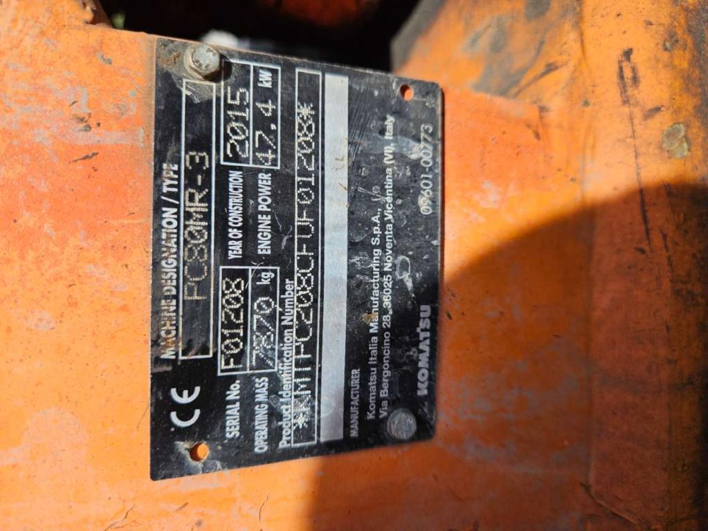 Komatsu PC80MR3 Foto 10