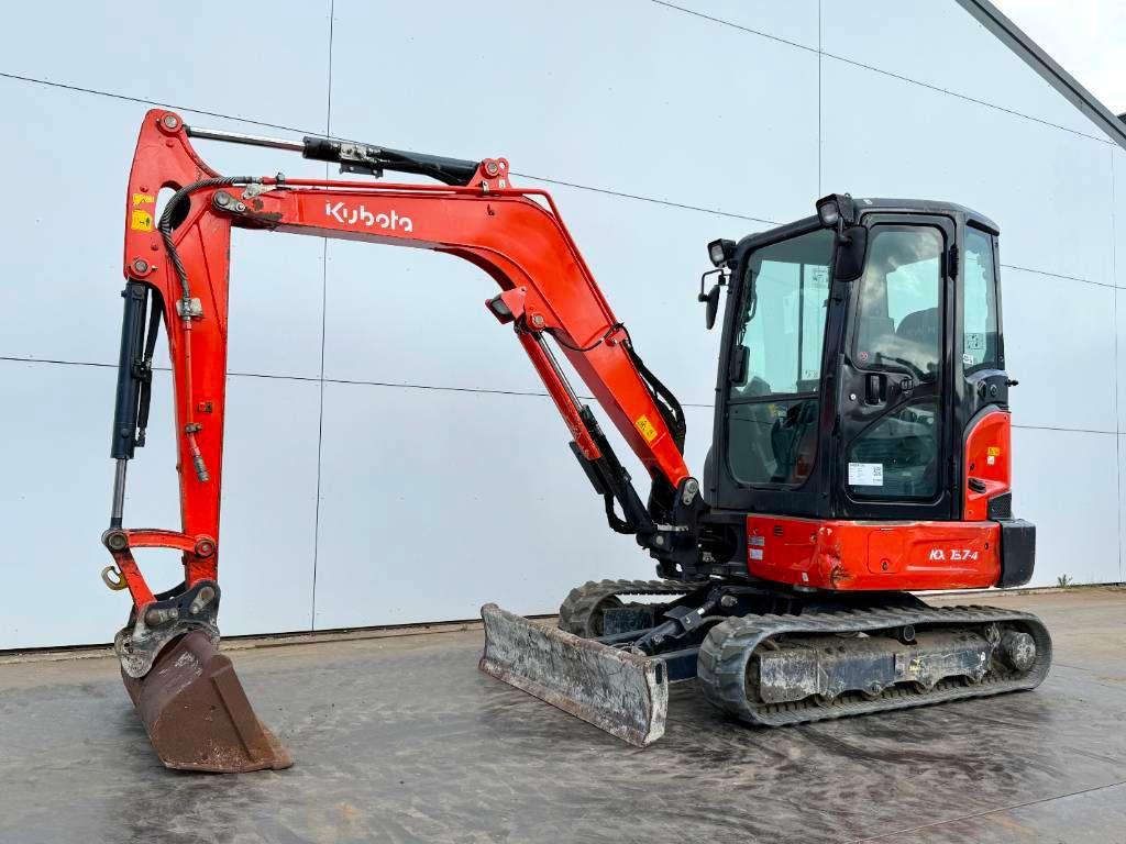 Kubota KX037-4 - Hammer Lines / Quick Coupler Foto 2
