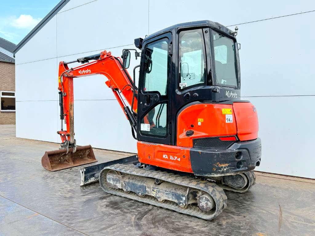 Kubota KX037-4 - Hammer Lines / Quick Coupler Foto 3