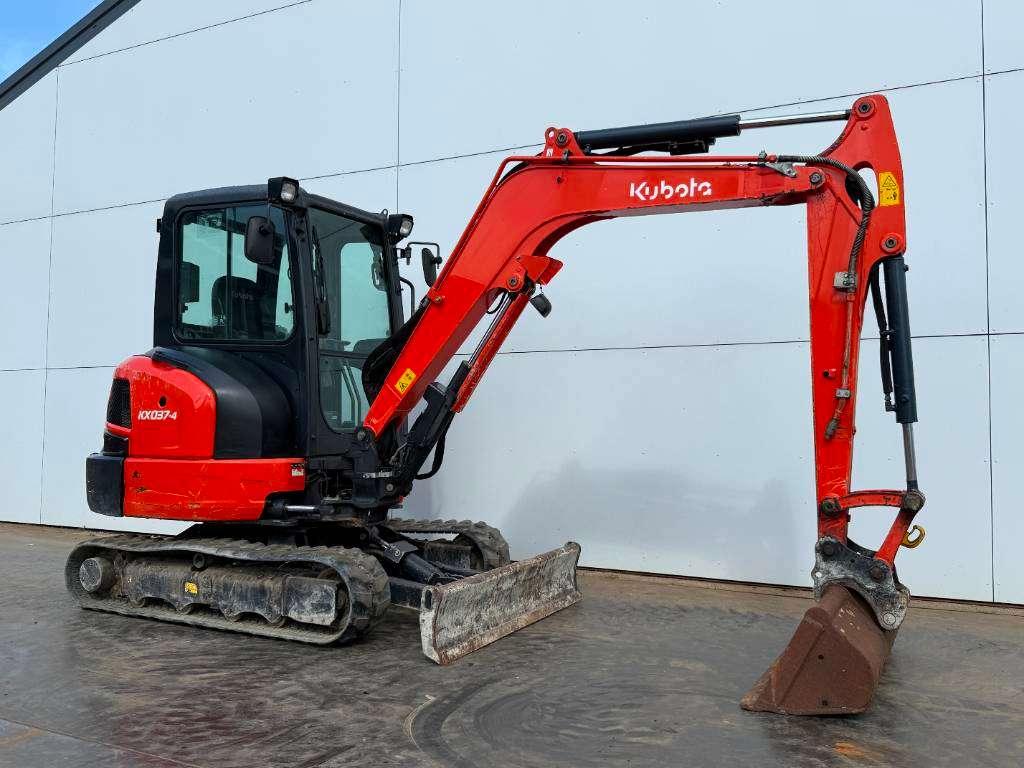Kubota KX037-4 - Hammer Lines / Quick Coupler Foto 7