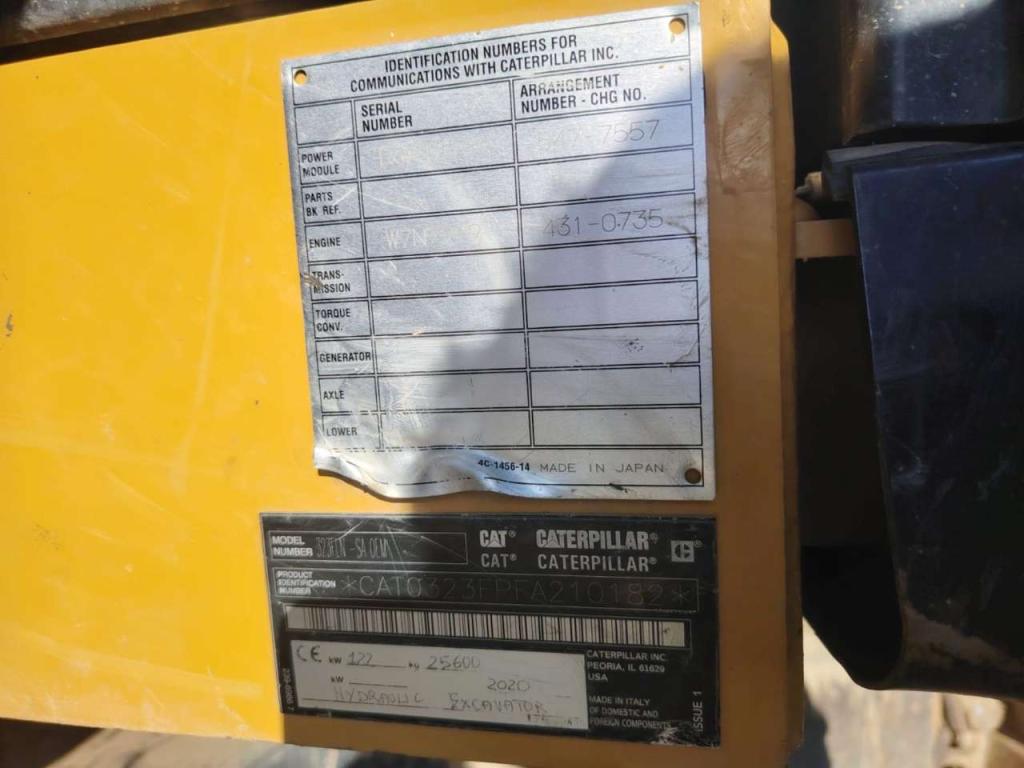 Caterpillar 323FSA Foto 17