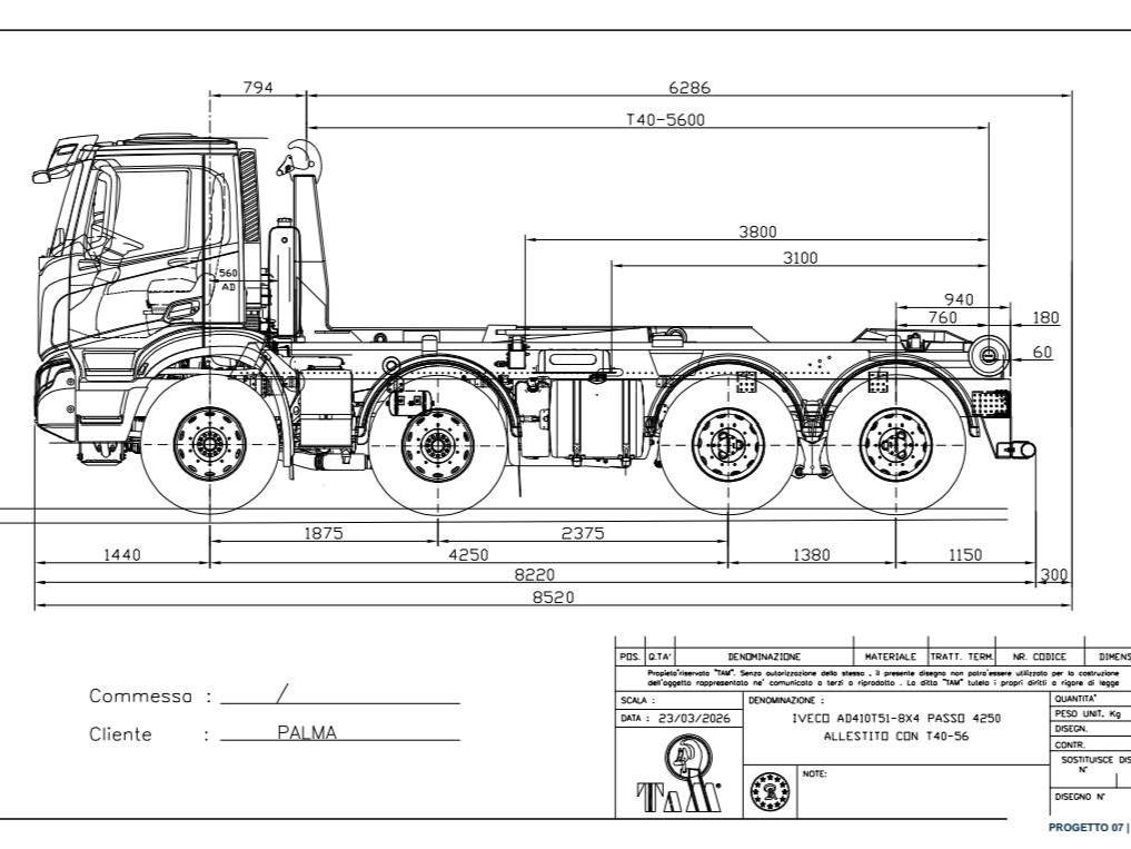 Iveco TRAKKER AD410T500 8X4 Foto 19