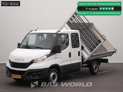 Iveco Daily 35S16 Automaat Driezijdige Kipper Dubbel Cabine 3,5t Trekhaak 160PK Airco Camera Euro6 Tipper vendida por BAS World B.V.